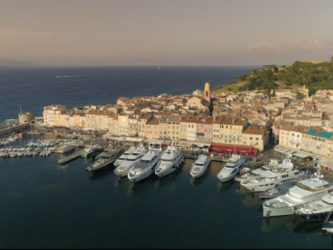 port de Saint tropez prise de vue drone/ drone shooting