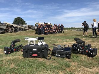 image aérienne pour Top Gear drone shooting