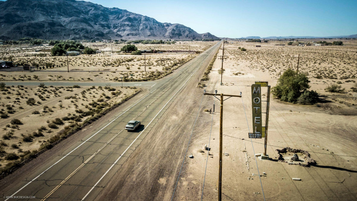 Les Anges 10/ On the Road/ droneshooting